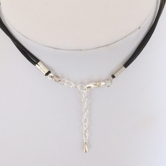 Leather tree of life choker - Picture 5 of 6